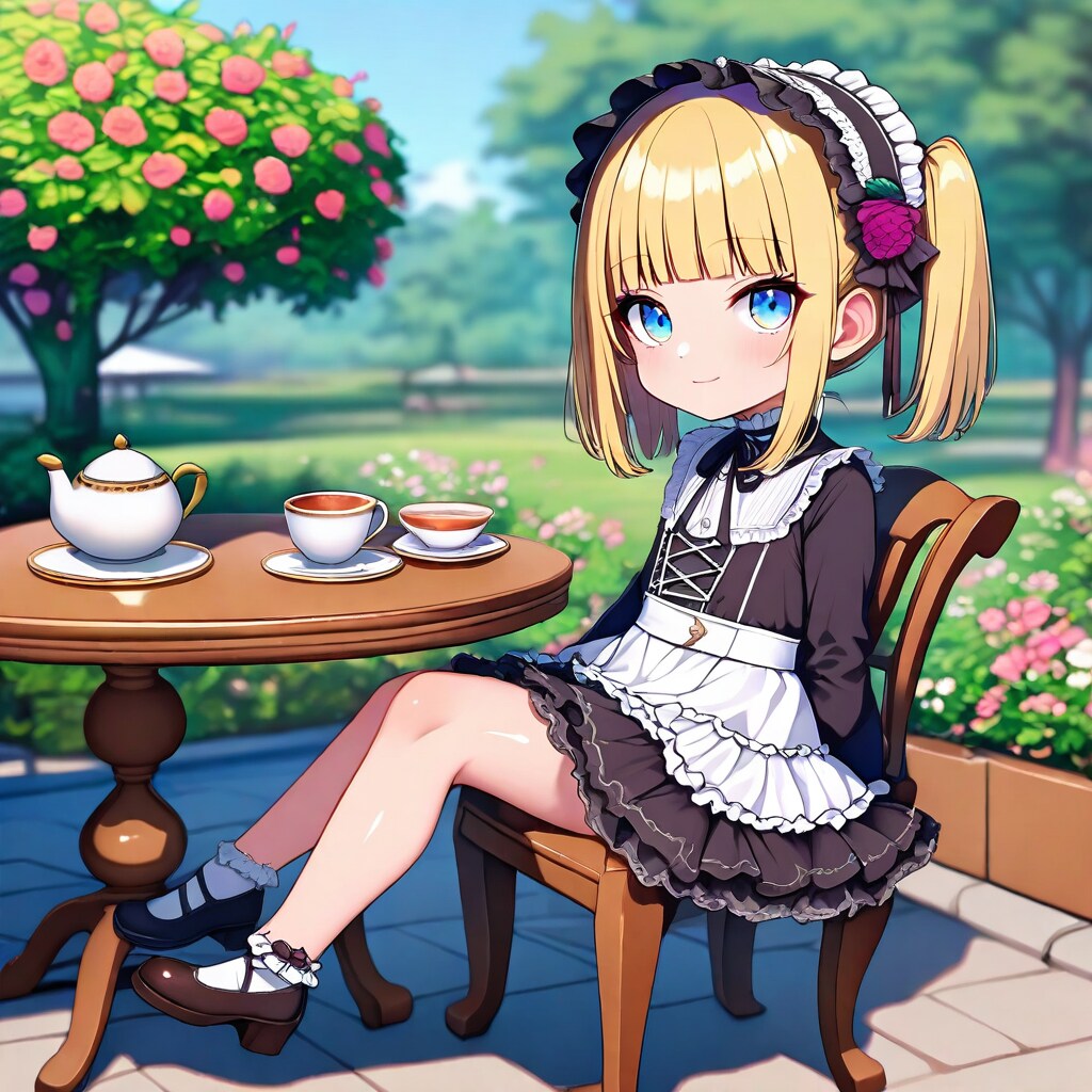 ティータイムだよ♪