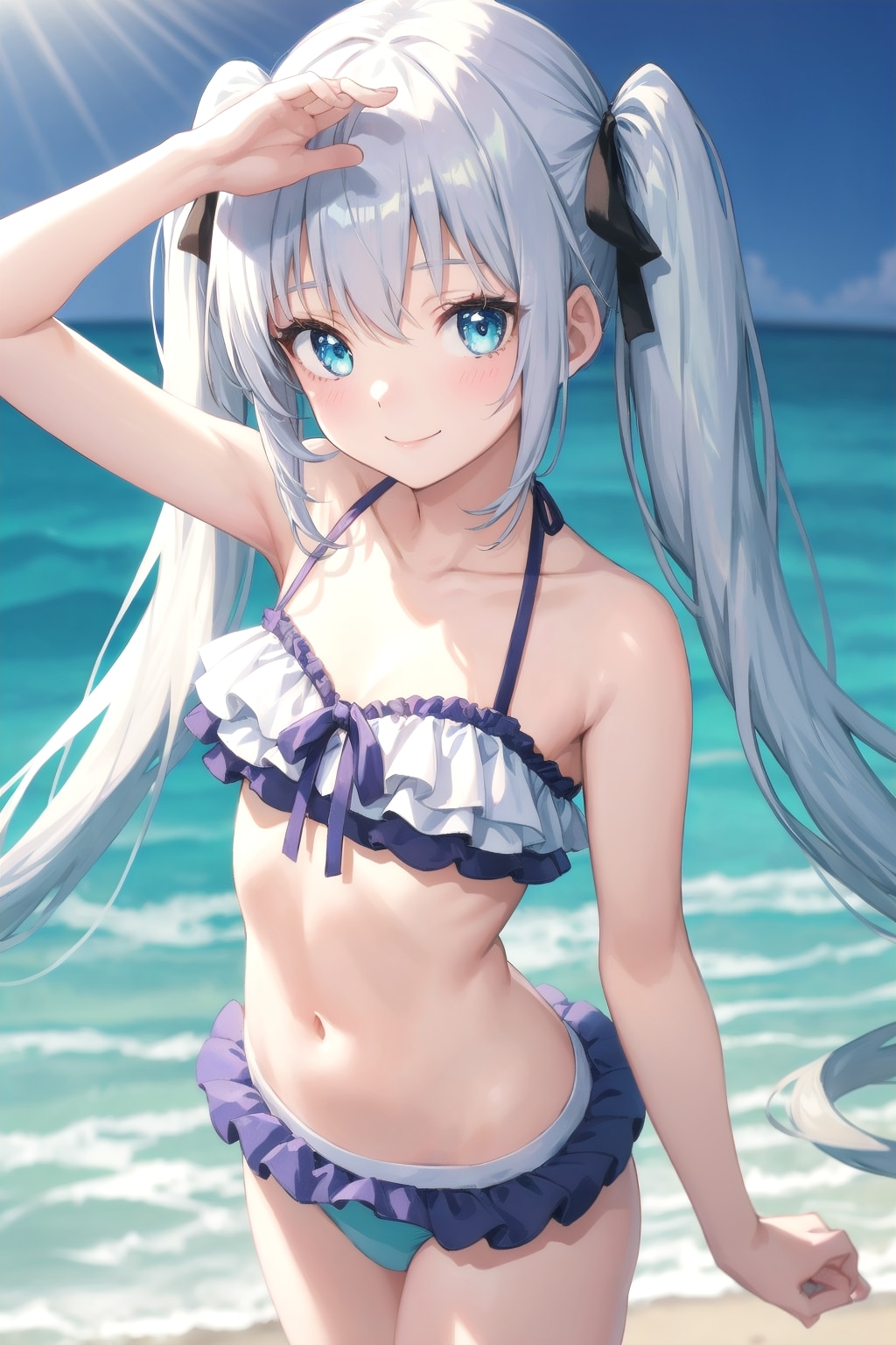 真夏の水着