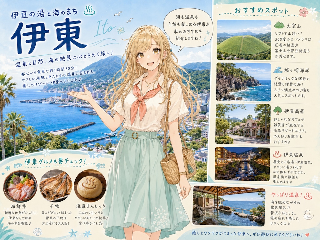 誉さんと行く！ 伊豆巡り
