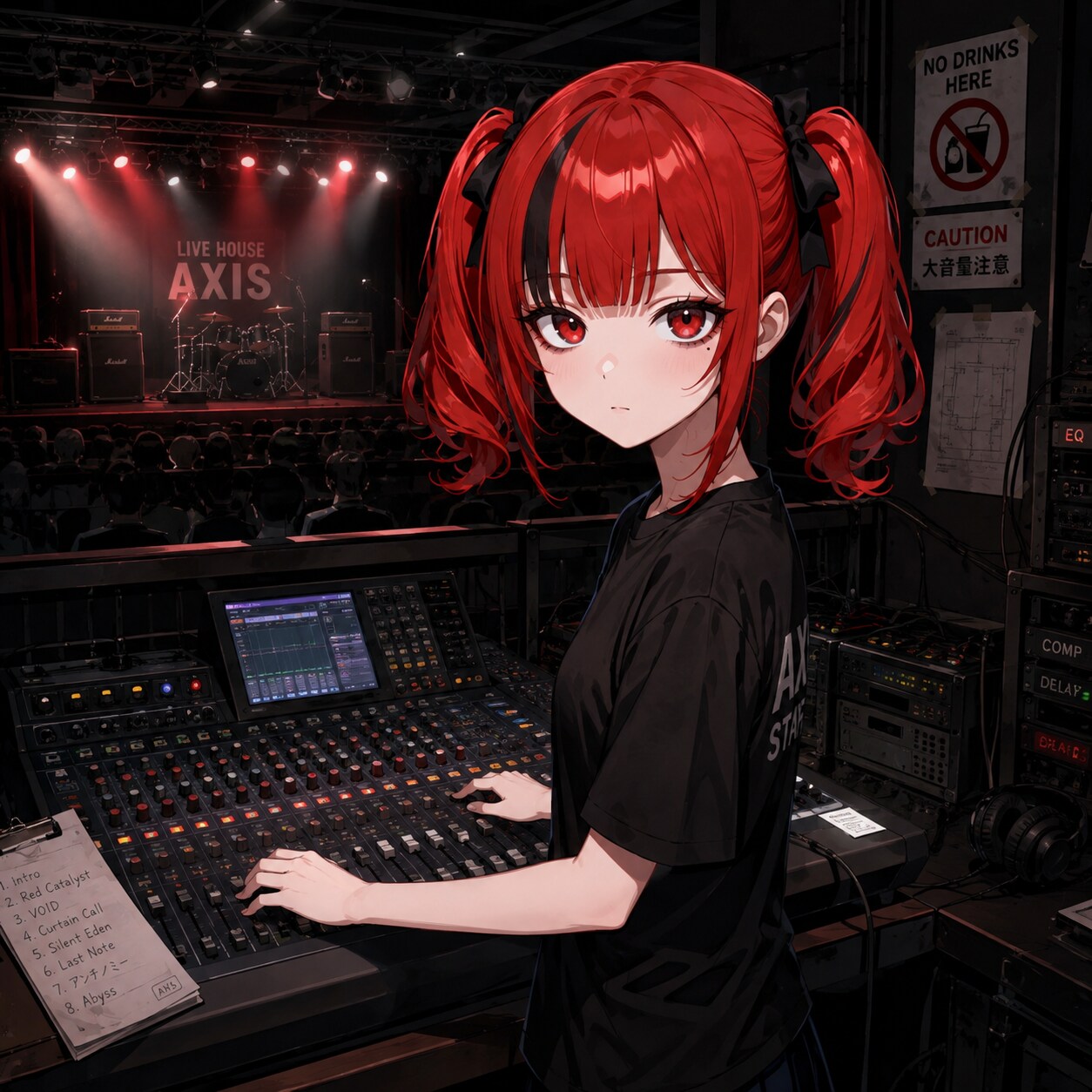 ライブハウス | の人気AIイラスト・グラビア
