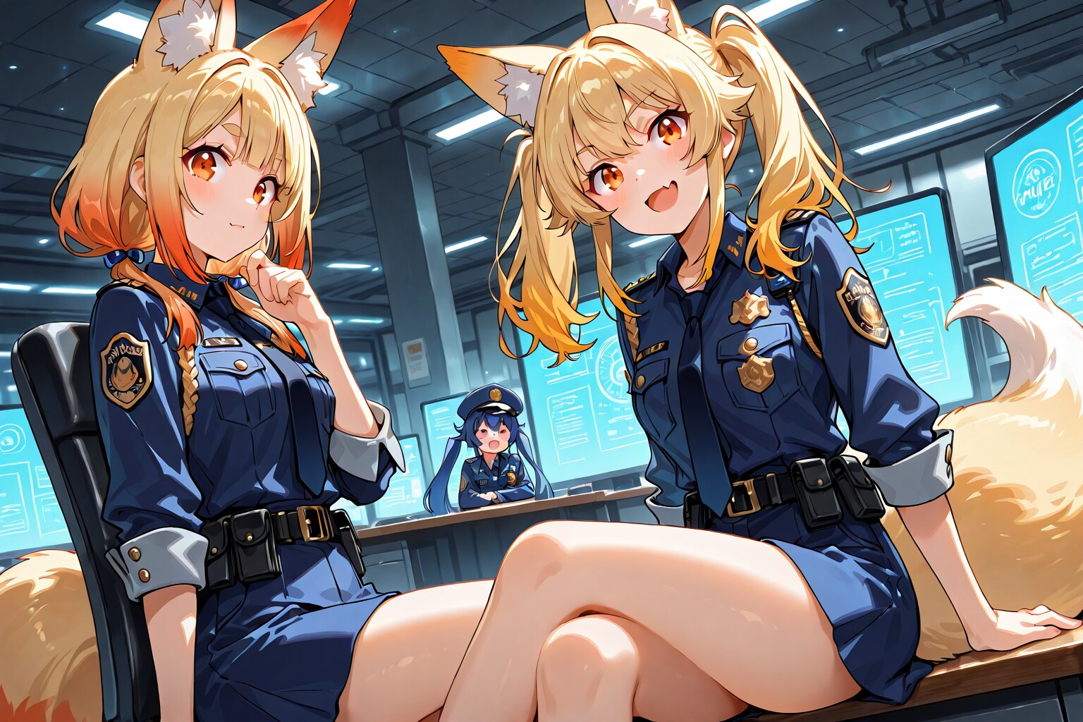 二人は警官 | の人気AIイラスト・グラビア