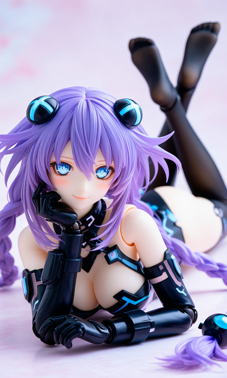 超次元ゲイムネプテューヌ パープルハート　アクリルドールフィギュア