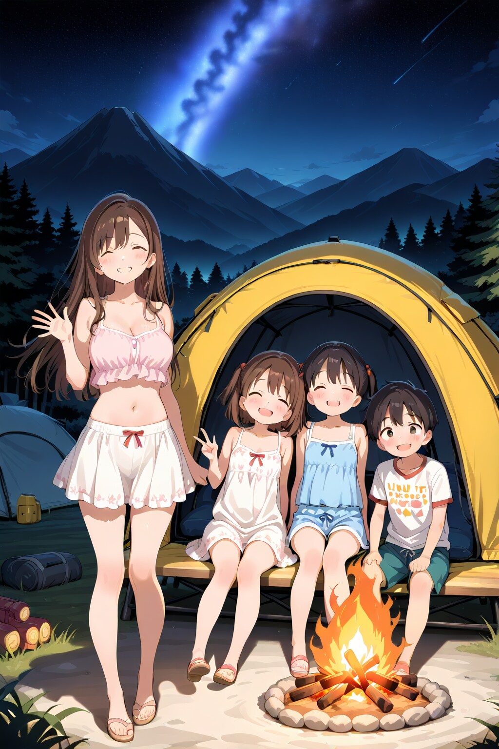 楽しいキャンプ