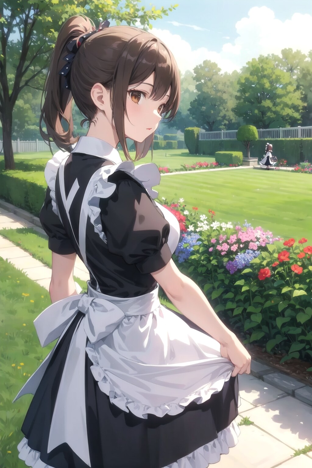 いっけない！庭の草むしりしなきゃ🌿