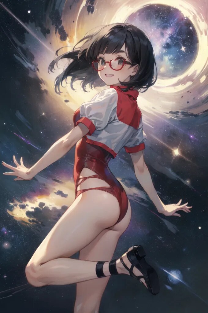 トップなコスをしているメガネさん | の人気AIイラスト・グラビア