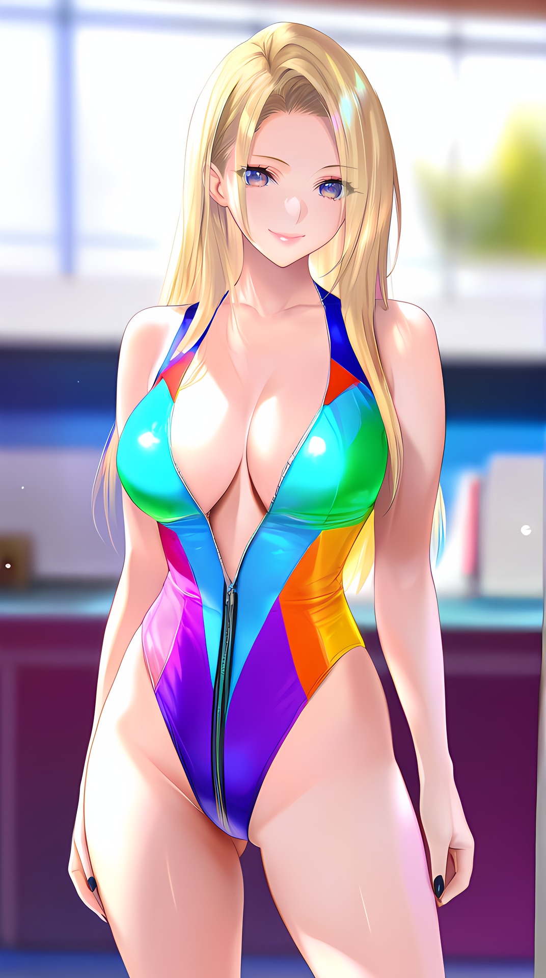 カラフル水着ギャルズ