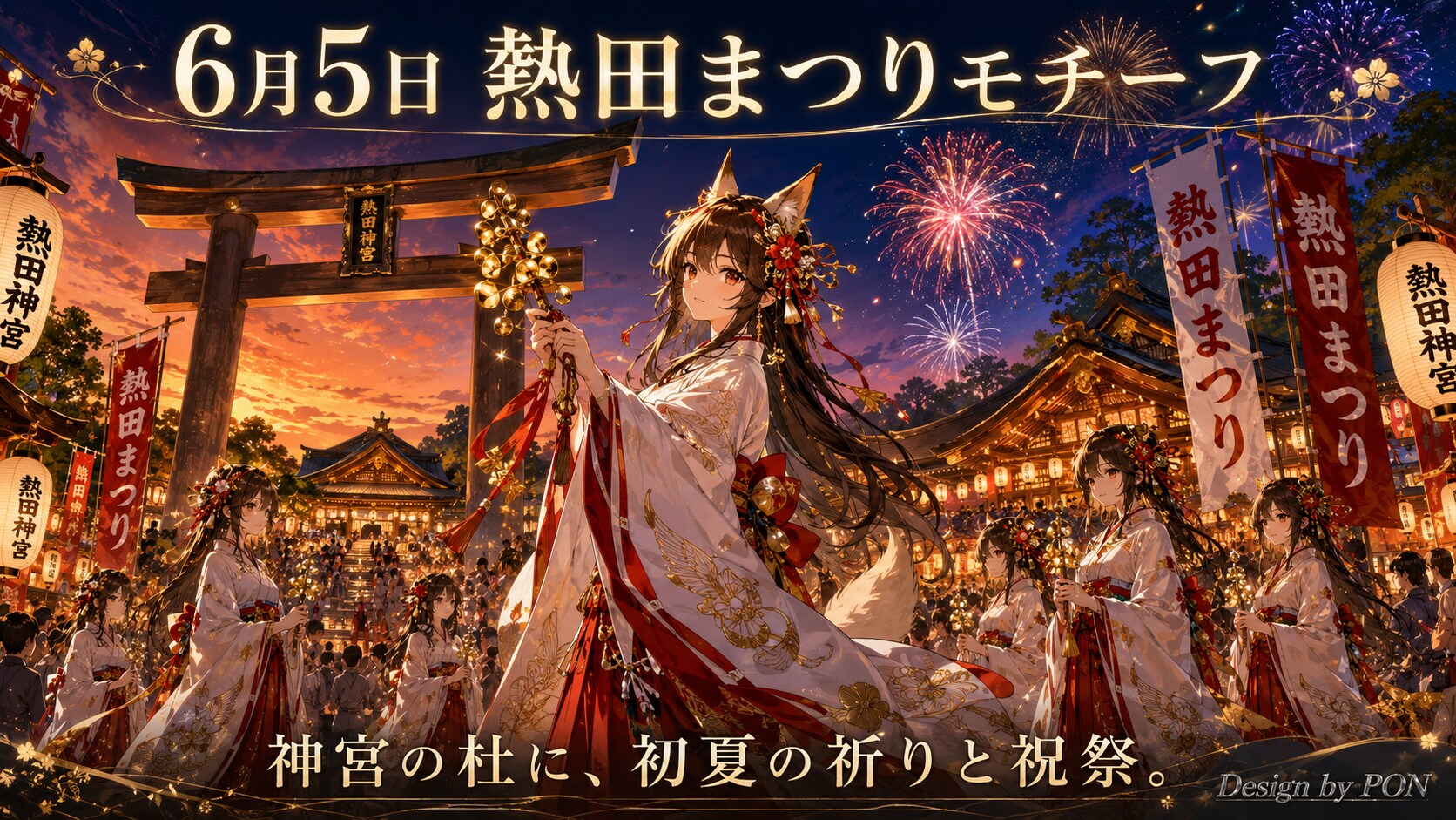 今日から熱田まつり