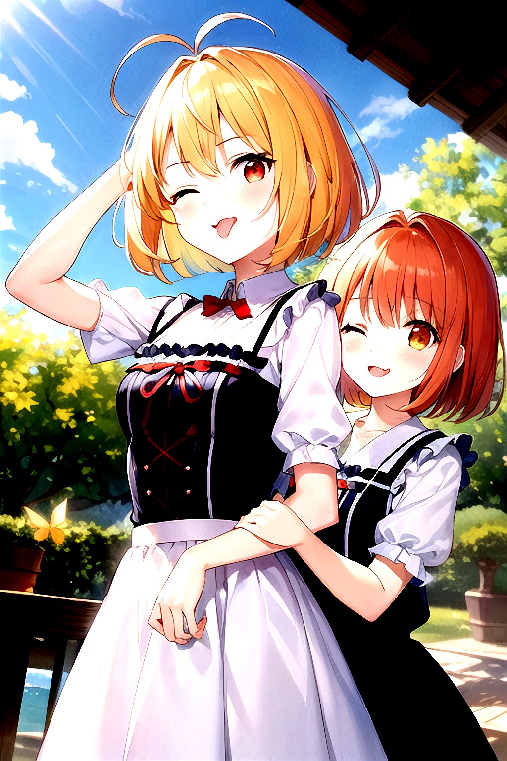 菜摘ちゃんとナツミちゃん