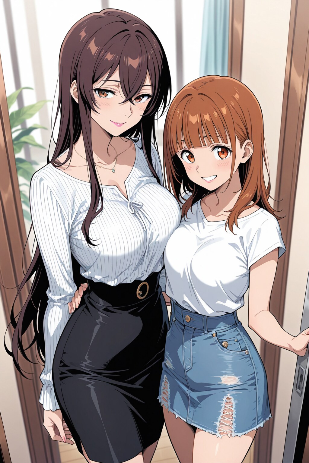 ナップル100さんのところのメグナナ親子