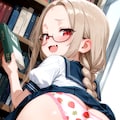 あの～先生、勉強のことで少し質問があるんですけど……図書準備室の方で手取り足取り腰取りしっぽりと……あれ？　もしかして……バレちゃっています？ 8枚目