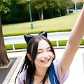 コスプレお散歩配信 4 2枚目