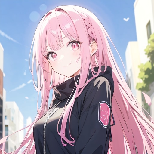 ピンクロング | の人気AIイラスト・グラビア