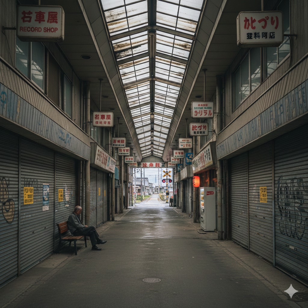 繁華街だった場所 | の人気AIイラスト・グラビア