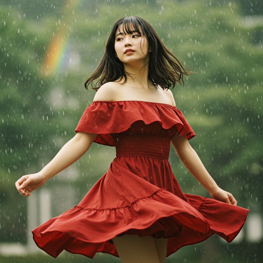 君が振り返り、