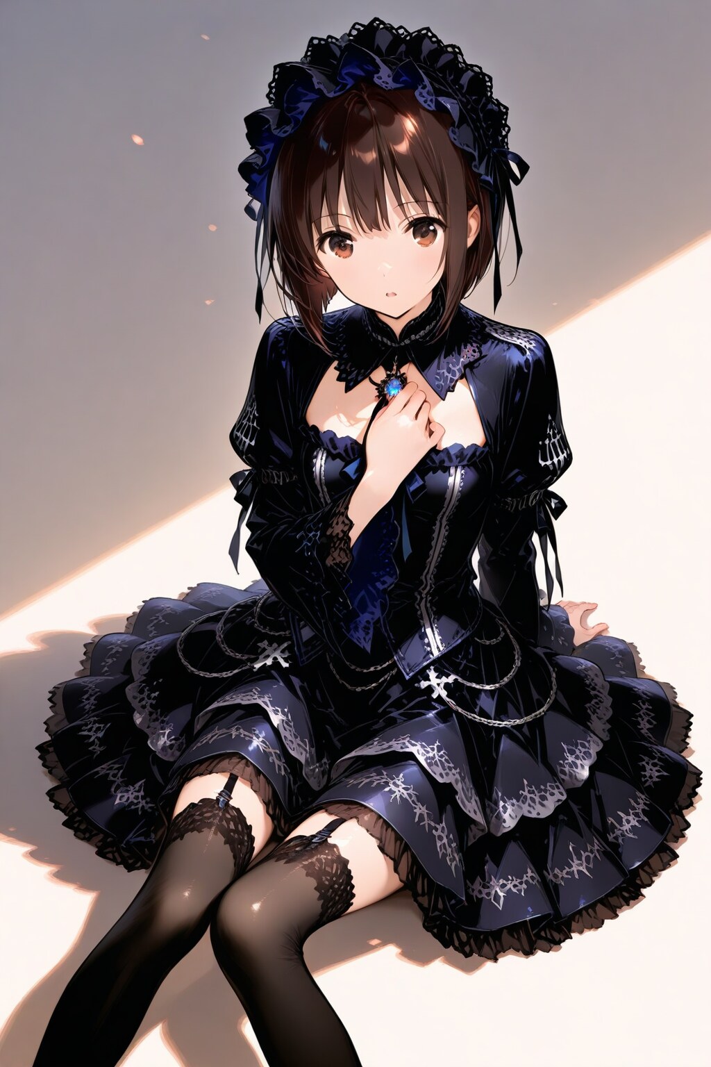 ゴスロリの絶対領域