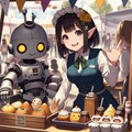 女ドワーフとロボットの出店 9枚目