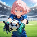ゴール前の攻防 3枚目
