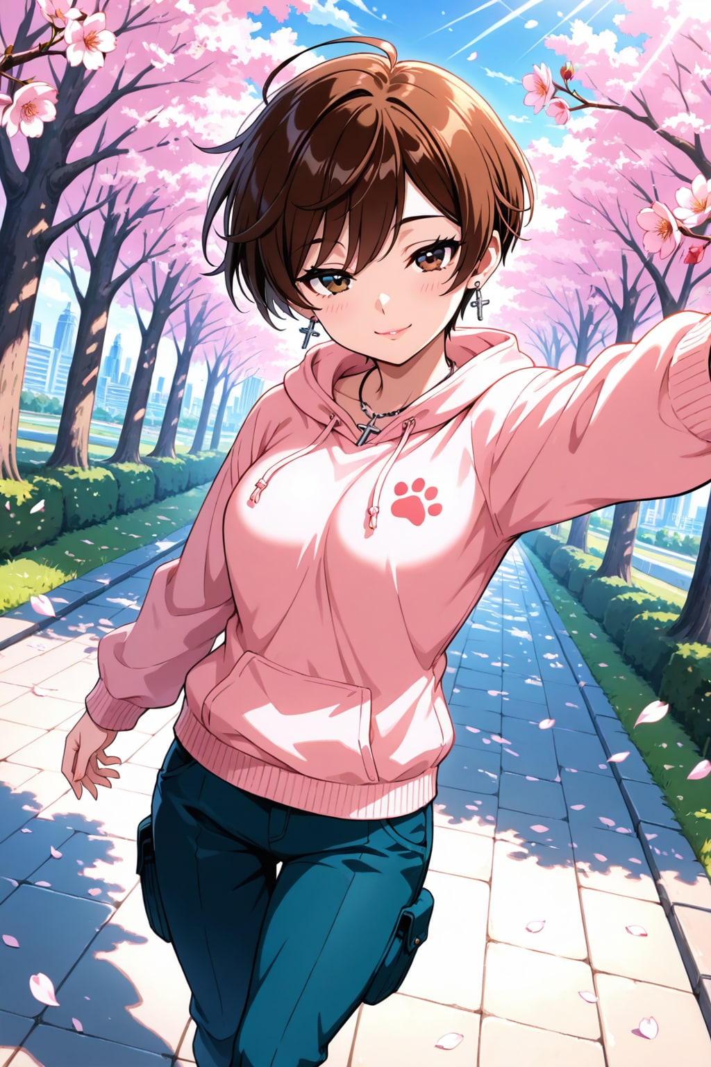 春色コーデの女の子　その１１