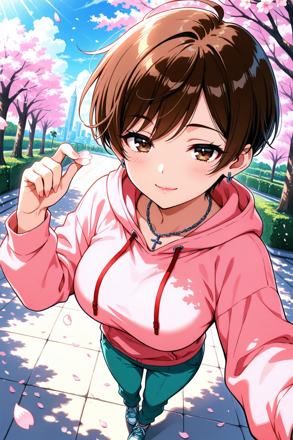 春色コーデの女の子　その１１