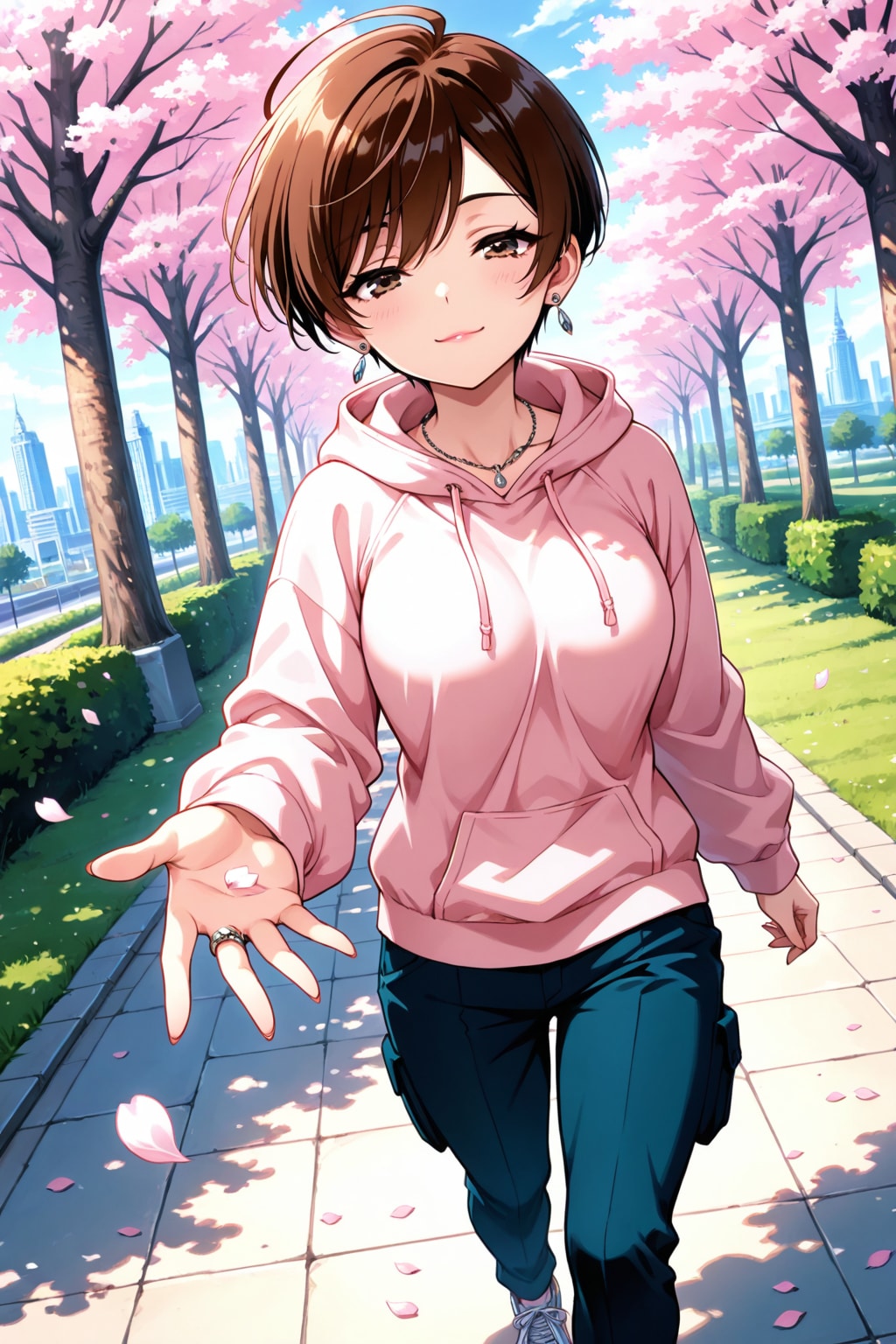 春色コーデの女の子　その１１