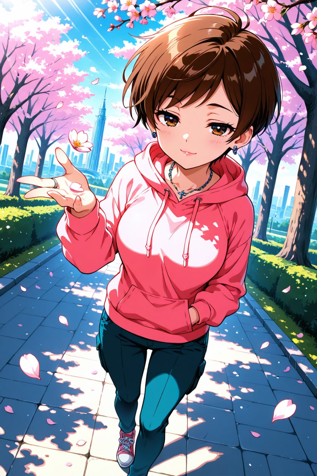 春色コーデの女の子　その１１ | の人気AIイラスト・グラビア