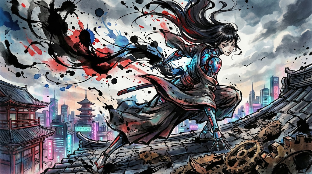 和イバーパンク (侍)