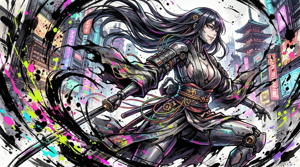 和イバーパンク (侍)