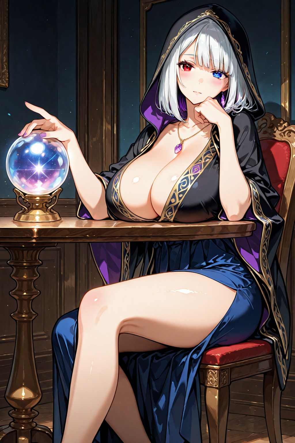 【誕生日FA】のなめさん所の芙蓉巳蒲さんと鷸藤結姫さん | の人気AIイラスト・グラビア