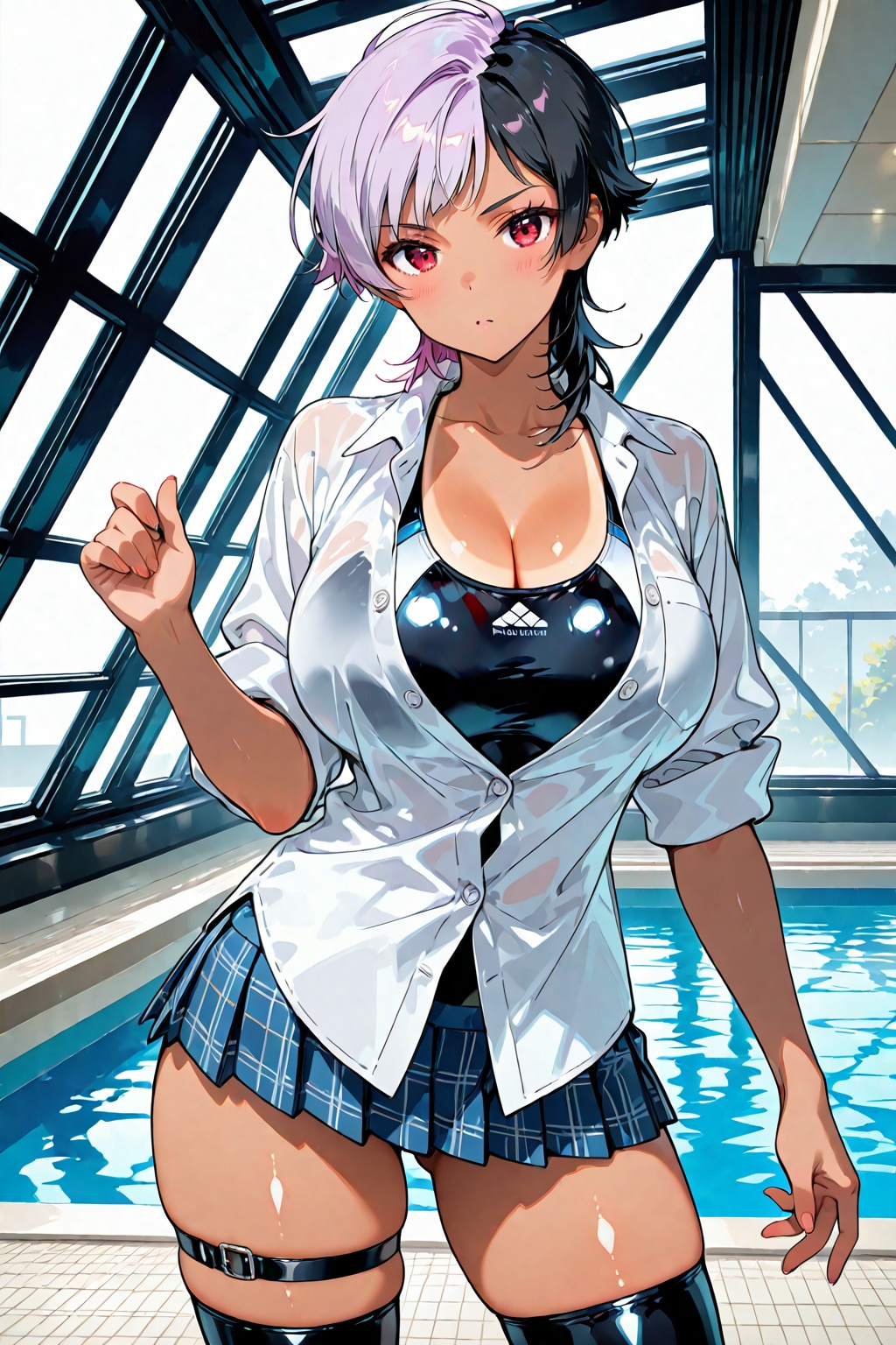 【誕生日FA】のなめさん所の芙蓉巳蒲さんと鷸藤結姫さん