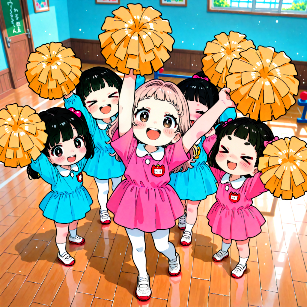 ポンポンダンス♪