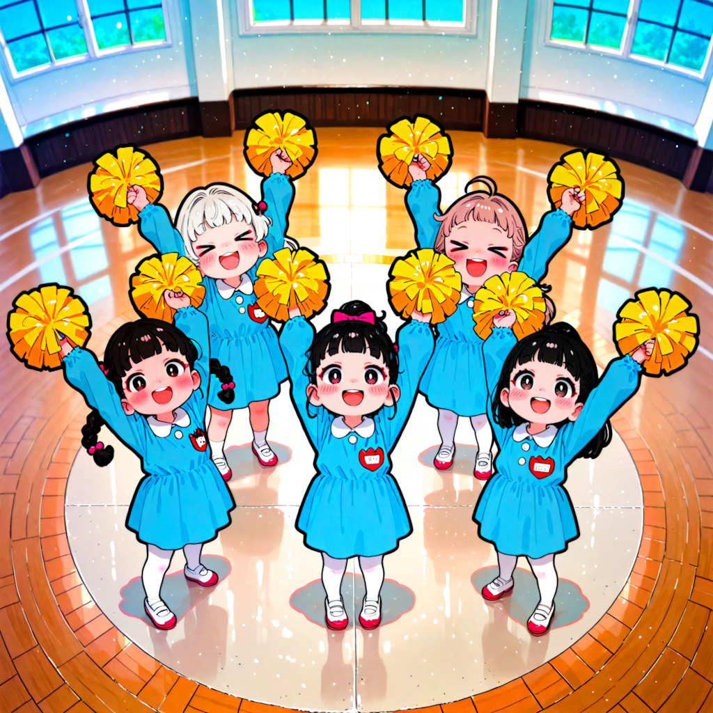 ポンポンダンス♪