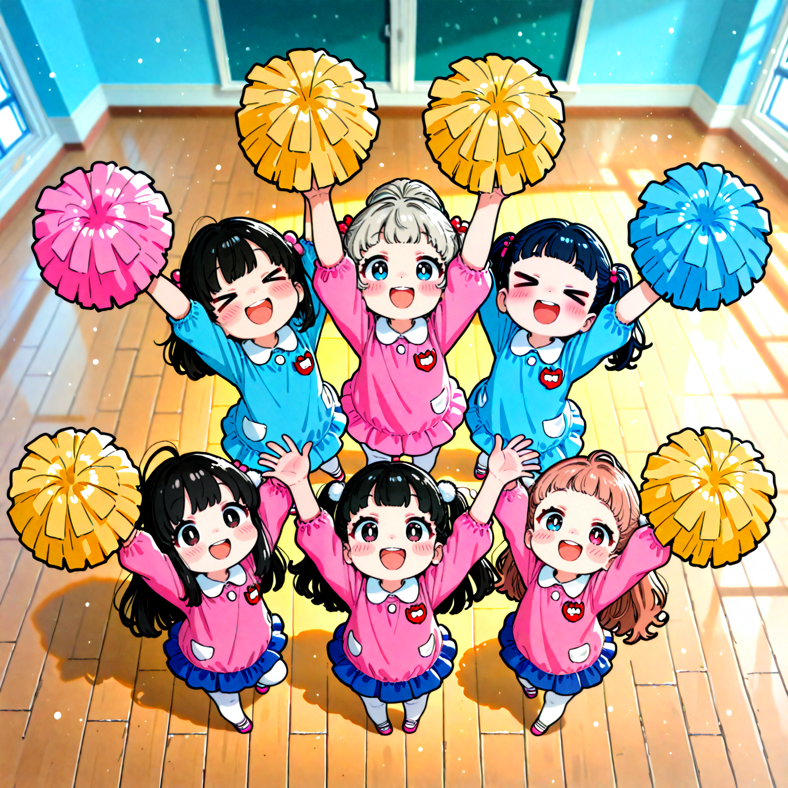 ポンポンダンス♪ | の人気AIイラスト・グラビア