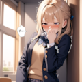 好きな男の子の机で 4枚目