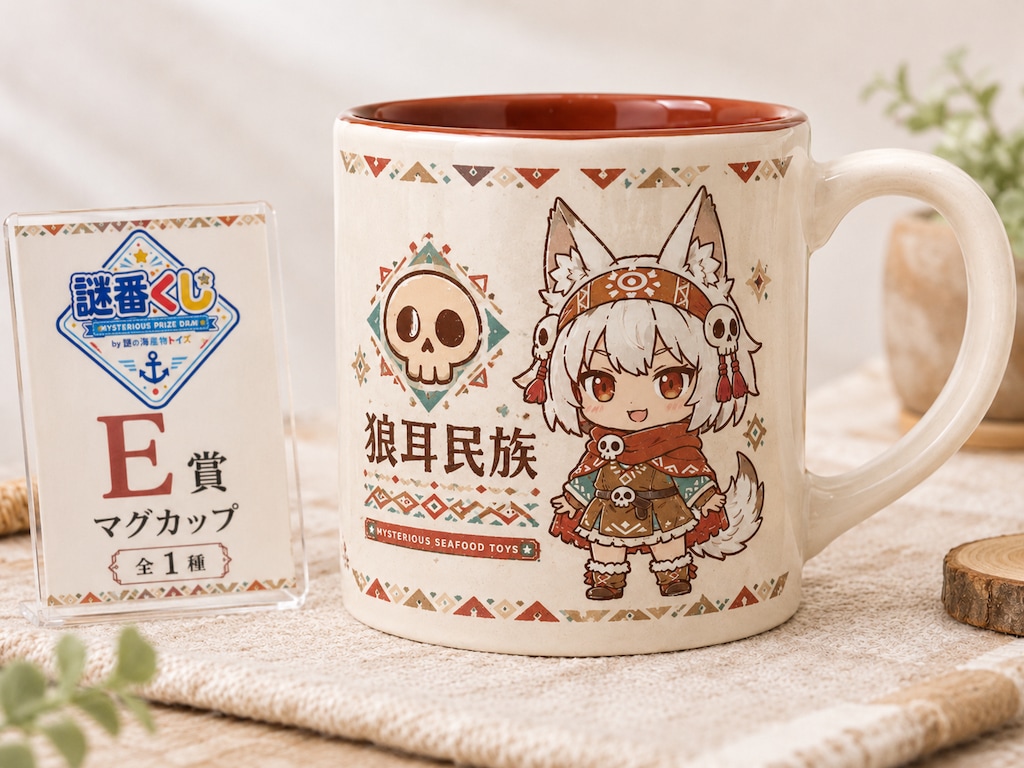 謎番くじ・狼耳民族ドクロアクセサリーver.