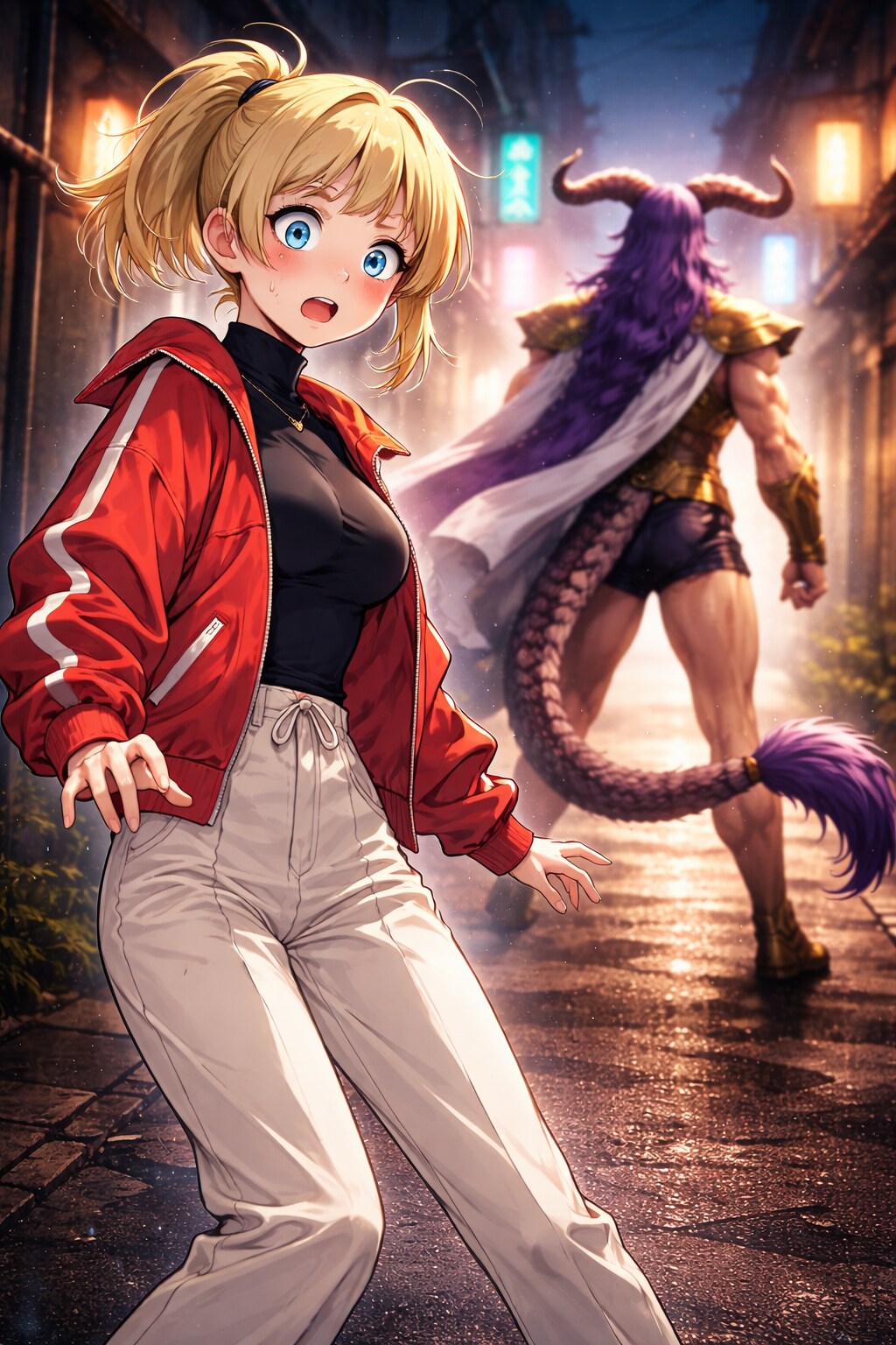 【借】安木やま子さん（2Pカラー） | の人気AIイラスト・グラビア