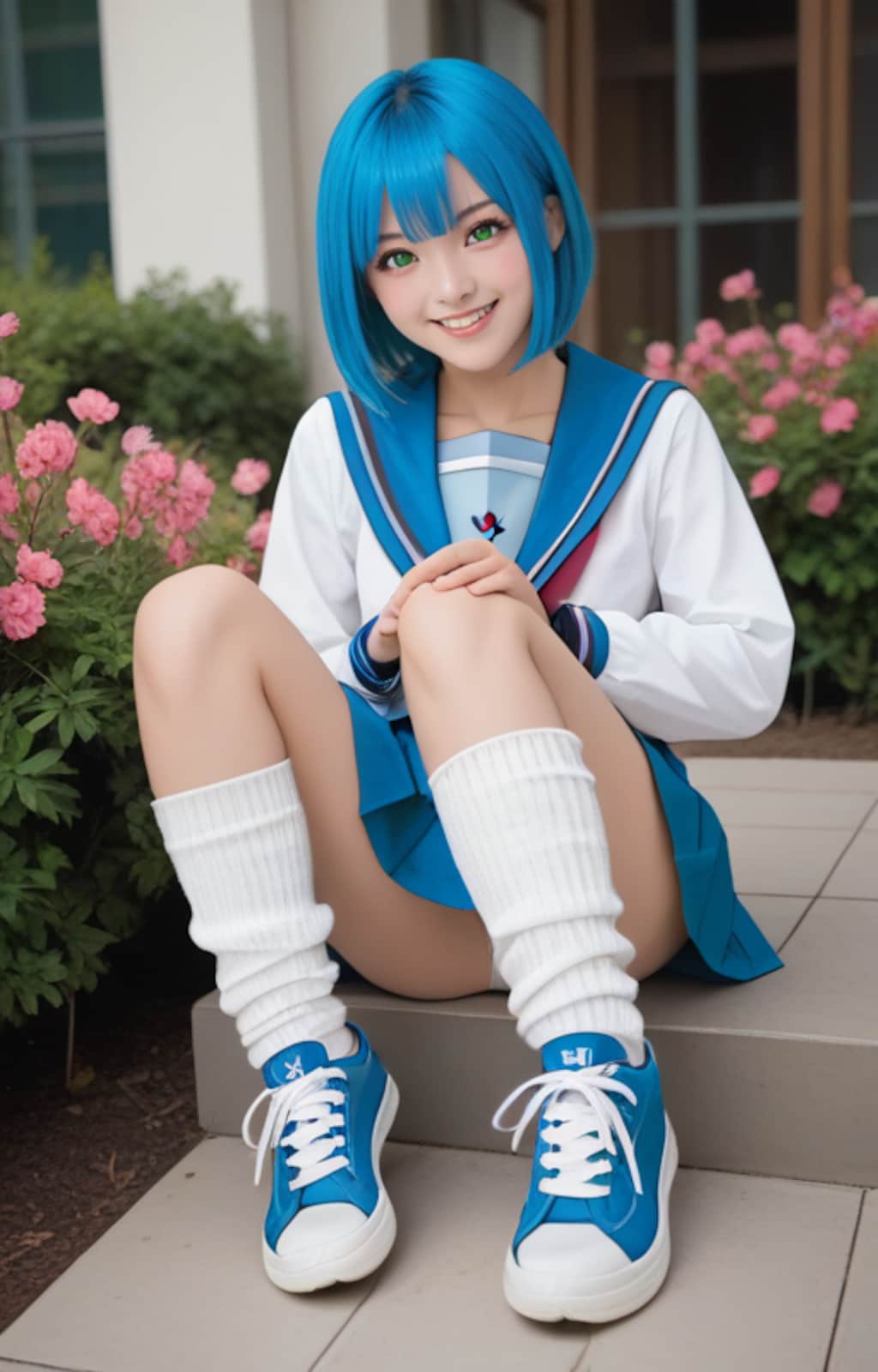 2000フォロワーさん　感謝申し上げます。（北校制服結衣）