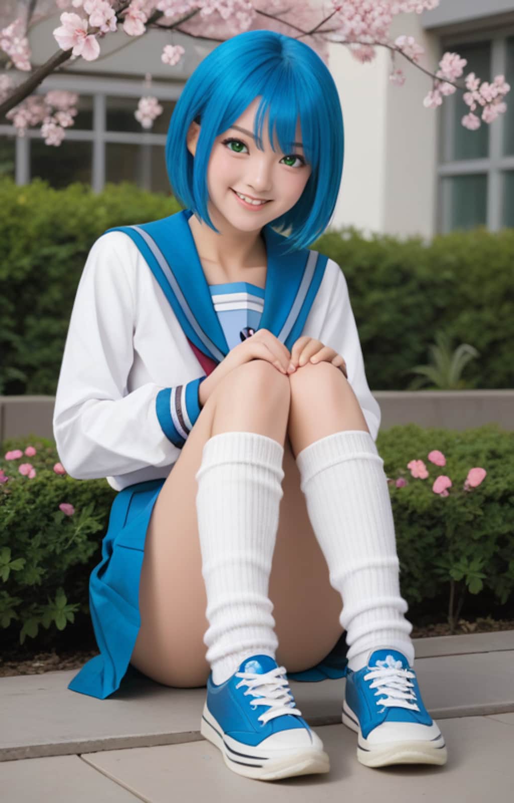 2000フォロワーさん　感謝申し上げます。（北校制服結衣）