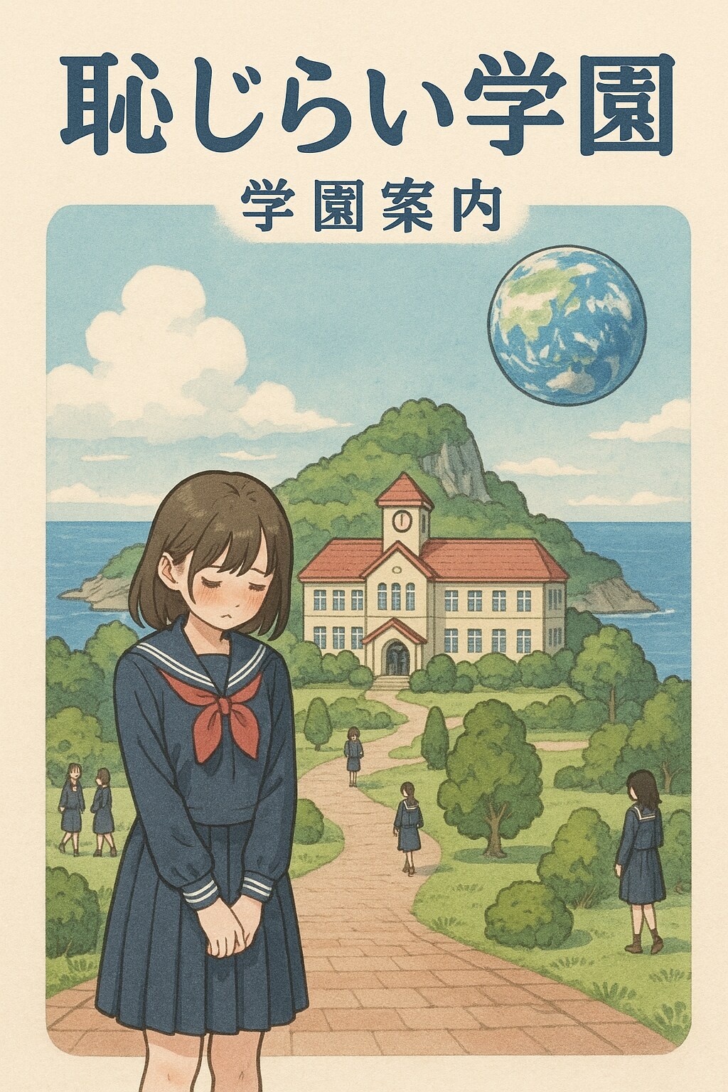 ミラさんの恥じらい学園をチャトピちゃんに描いてもらった1