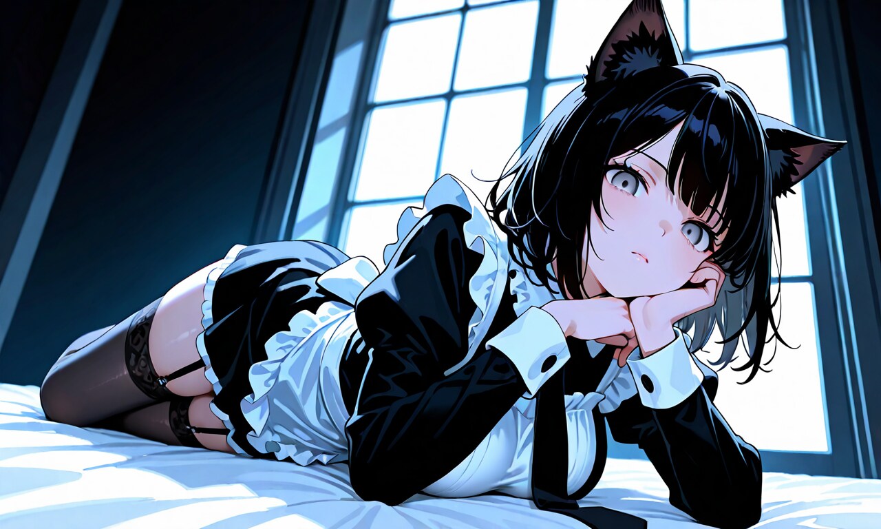添い寝 | の人気AIイラスト・グラビア