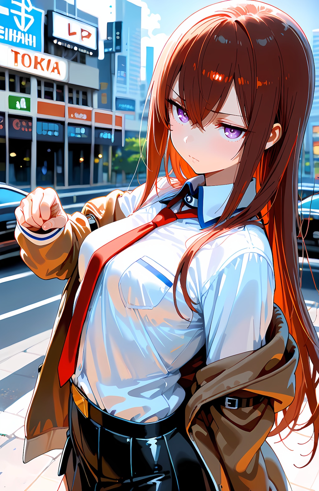 不機嫌顔の助手