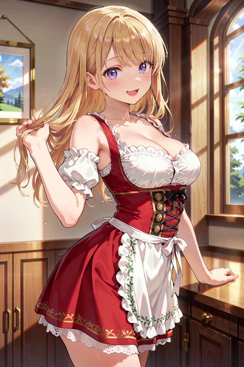 ディアンドル娘 Z614