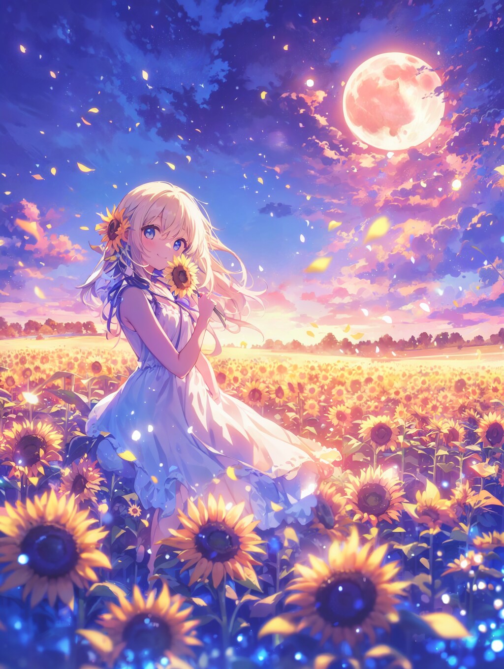 短き夏の夜に君を待つ