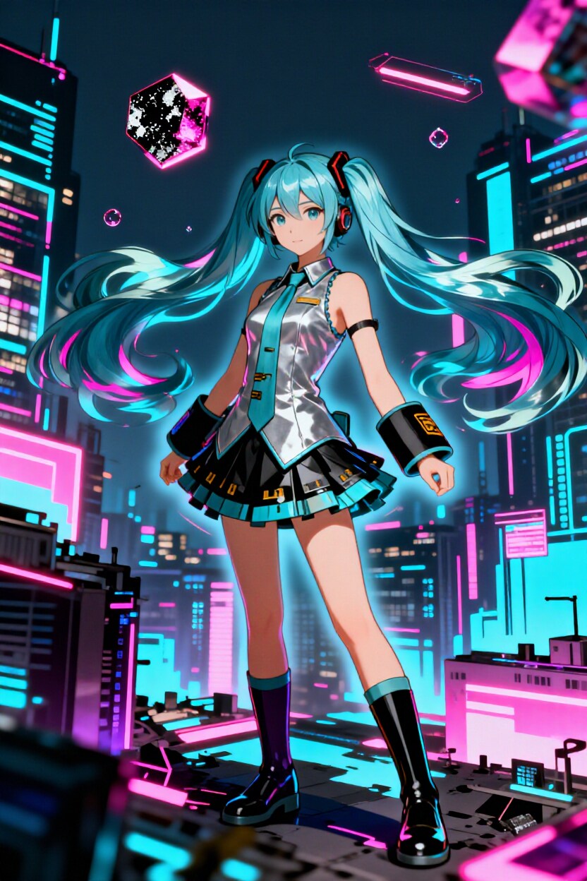 cyber miku