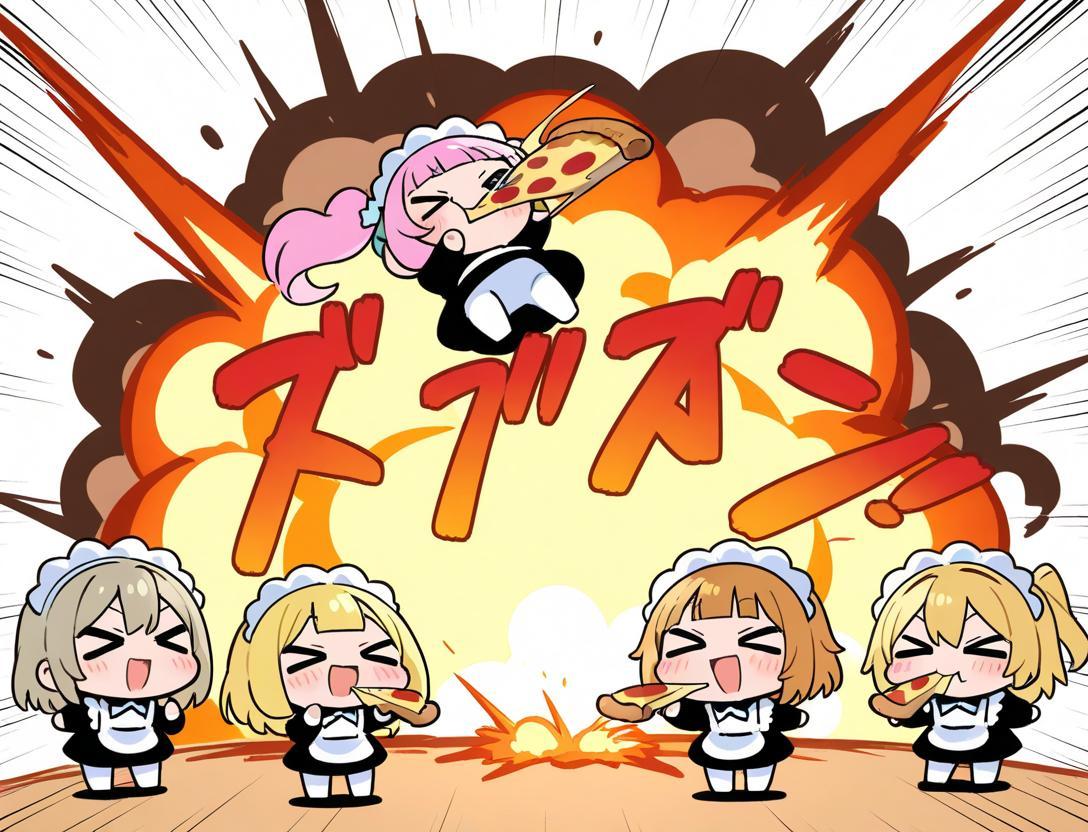 ふゅーーーじょんッッ！🍕🍕🍕💥💥💥 | の人気AIイラスト・グラビア