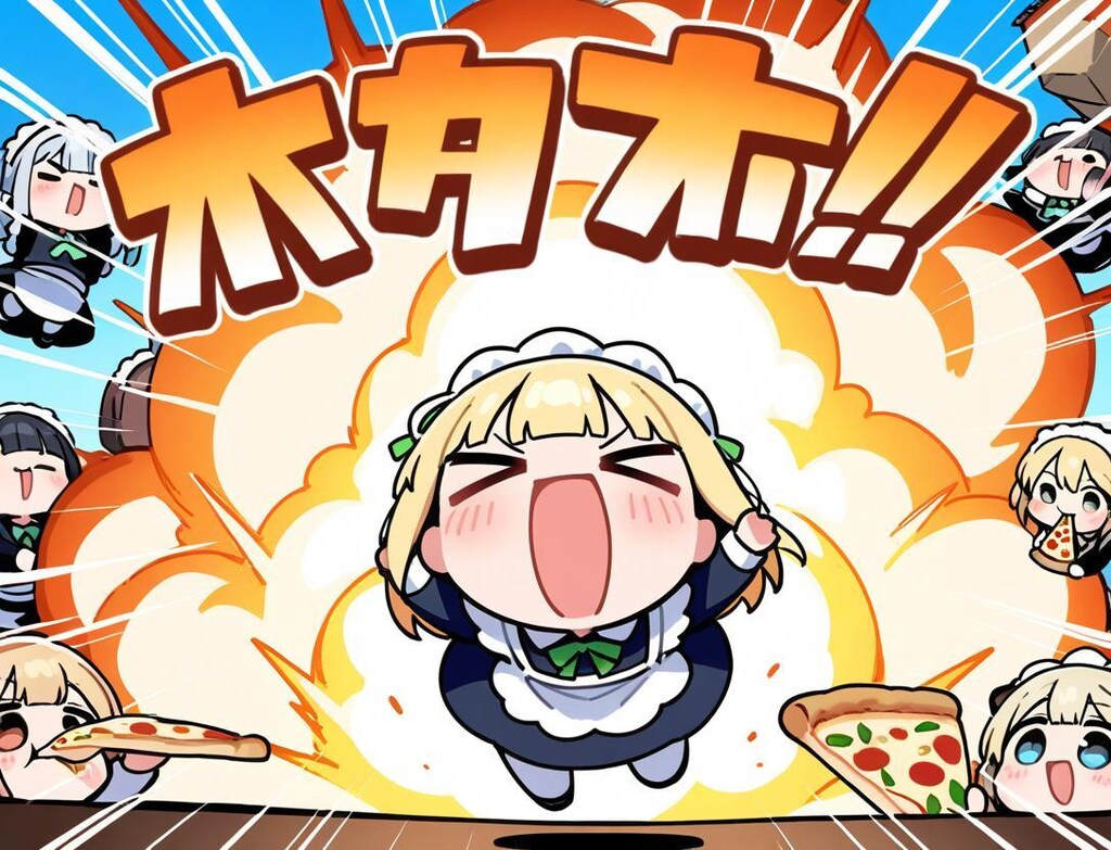 ふゅーーーじょんッッ！🍕🍕🍕💥💥💥