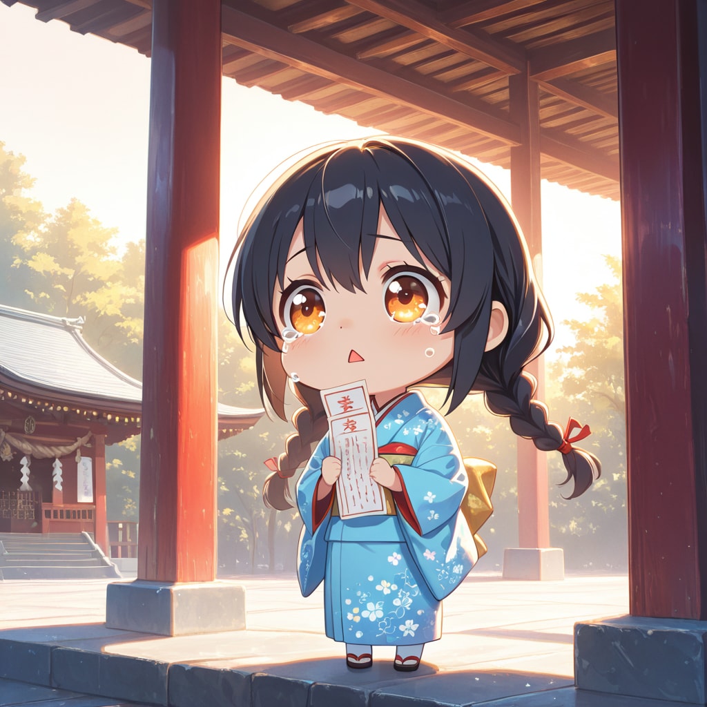 おみくじの結果が…