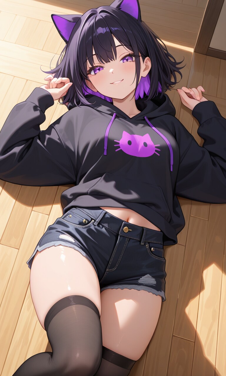 紫色が似合う女の子54