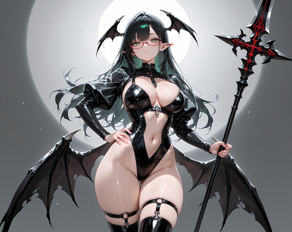 メガネ悪魔っ娘♪