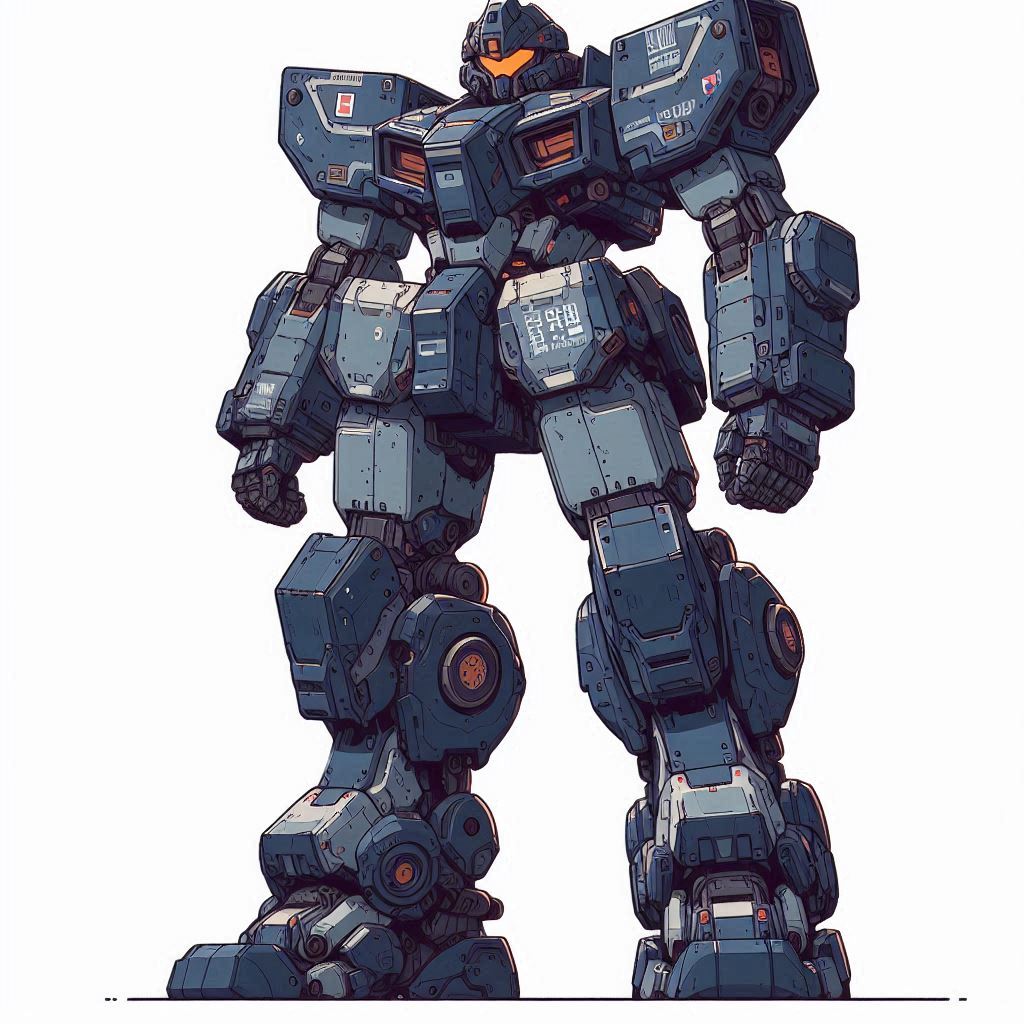 AIガチャ戦機 ライセンス生産量産機改 延命計画型　立ち絵＆フィギア | の人気AIイラスト・グラビア