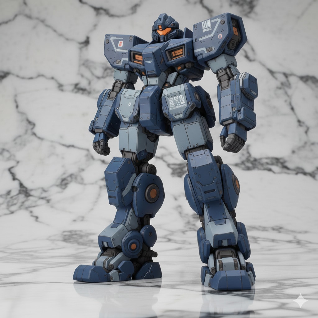 AIガチャ戦機 ライセンス生産量産機改 延命計画型　立ち絵＆フィギア